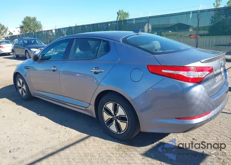 2012 Kia Optima Hybrid Ex z USA, uszkodzony, nr VIN KNAGM4ADXC5013886